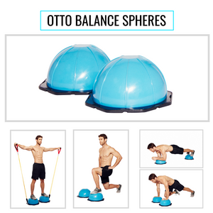 OTTO BALANCE SPHERES (RESISTANCE BANDS NOT INCLUDED)